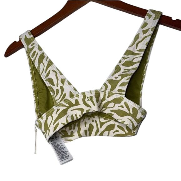 Billabong La Cala Remi Plunge Top Moss Joy Medium - Picture 6 of 10